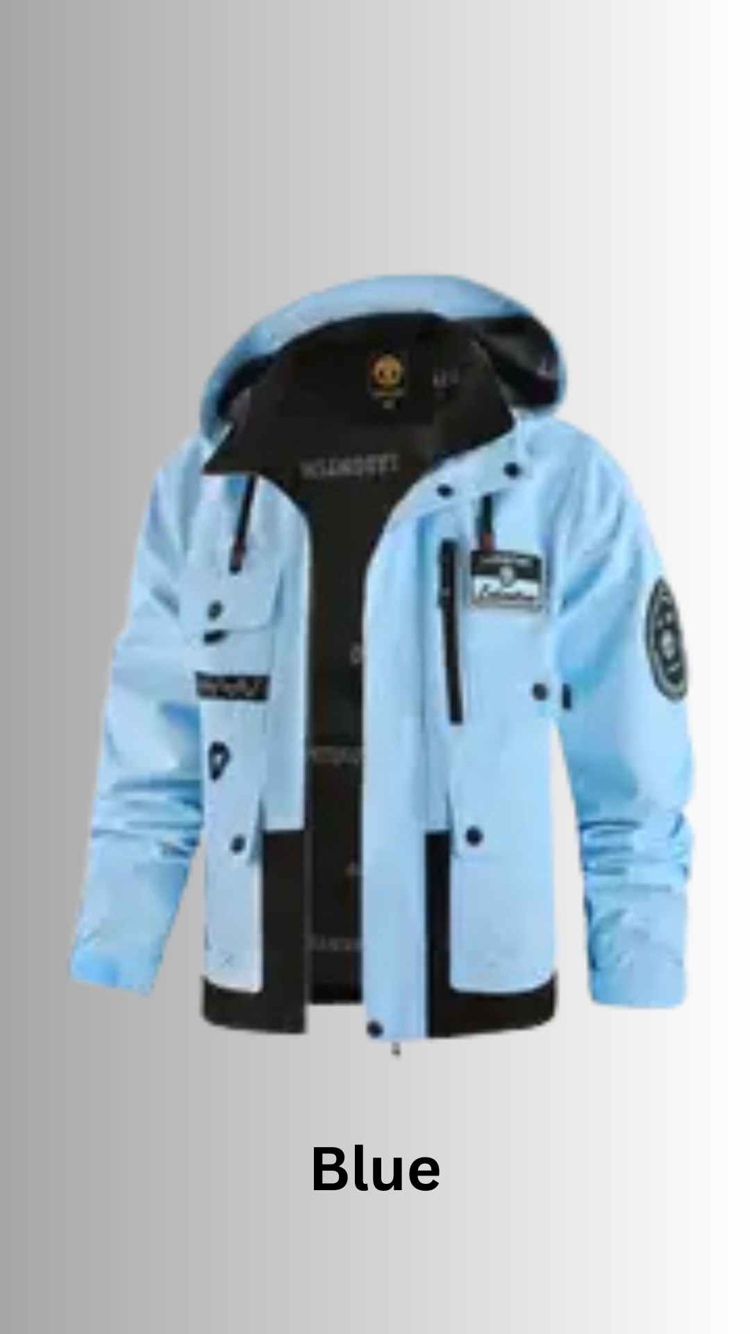Free Shipping | Tactical Hooded Jacket – Windproof, Multi-Pocket, Urban Streetwear Style