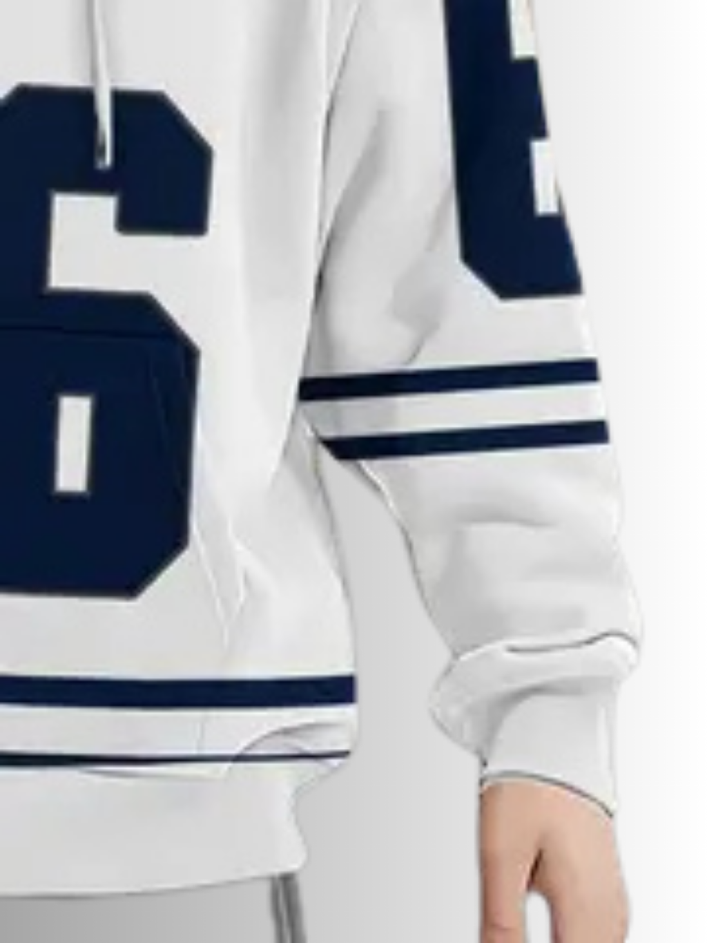 Navy Blue Streetwear Hoodie – Zip-Up, Hooded, Comfy Fit for Spring/Fall | Trendy Casual Look
