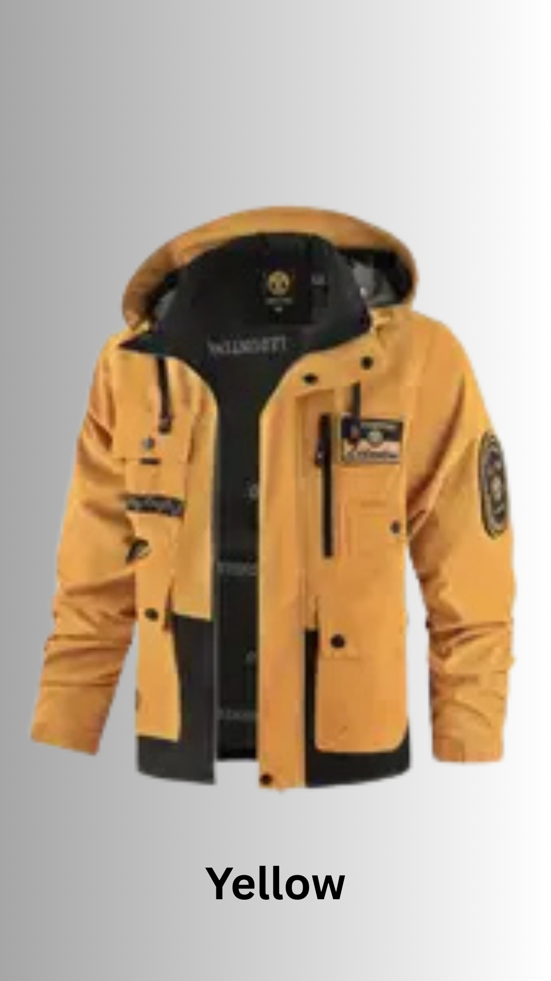 Free Shipping | Tactical Hooded Jacket – Windproof, Multi-Pocket, Urban Streetwear Style