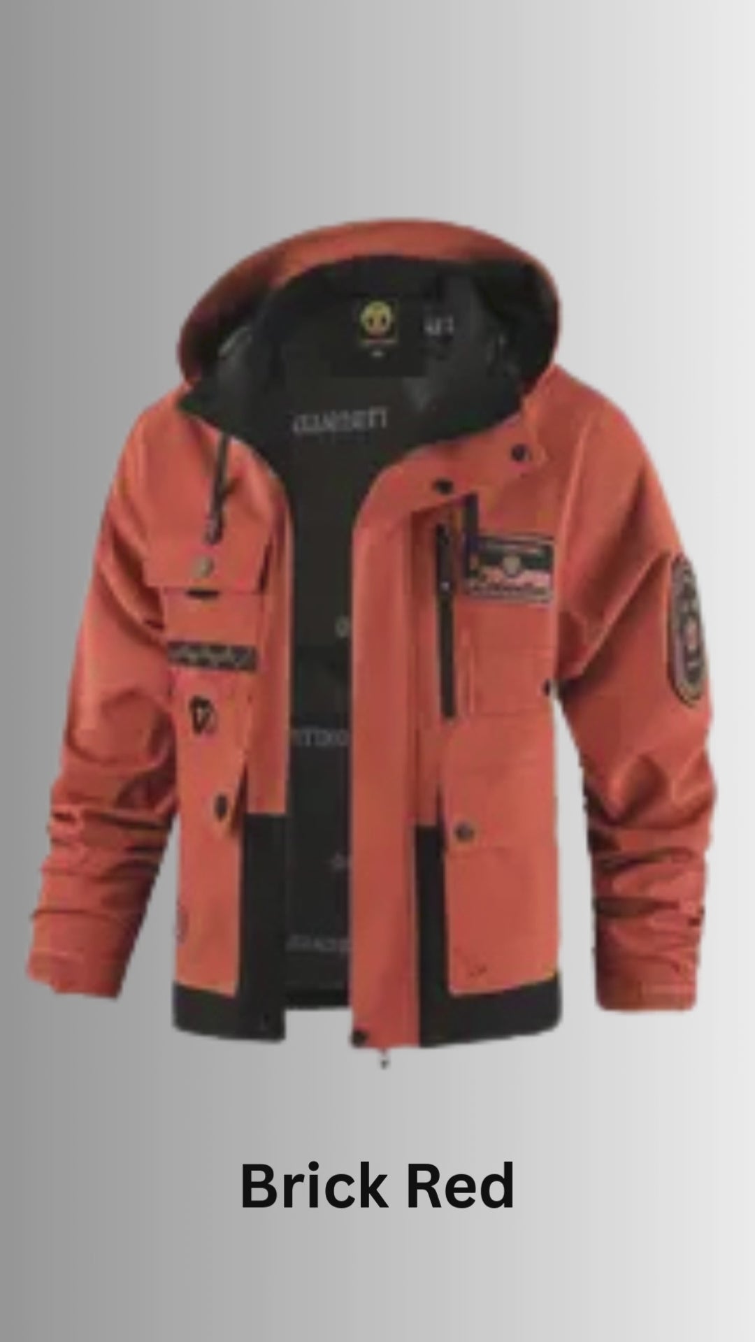 Free Shipping | Tactical Hooded Jacket – Windproof, Multi-Pocket, Urban Streetwear Style